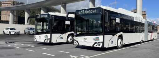 Genova: AMT, in servizio i primi due filobus elettrici