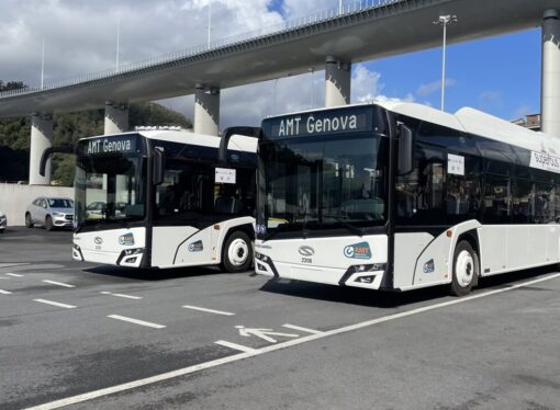 Genova: AMT, in servizio i primi due filobus elettrici